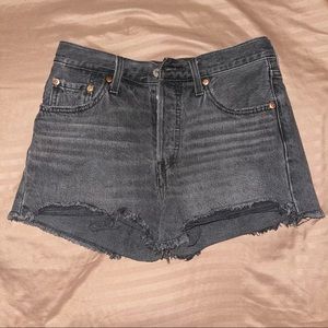 High Waisted Levi's Denim Shorts